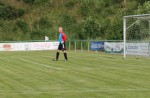 Klaus Keller bei seinem letzten Spiel für den FC Huttenheim.